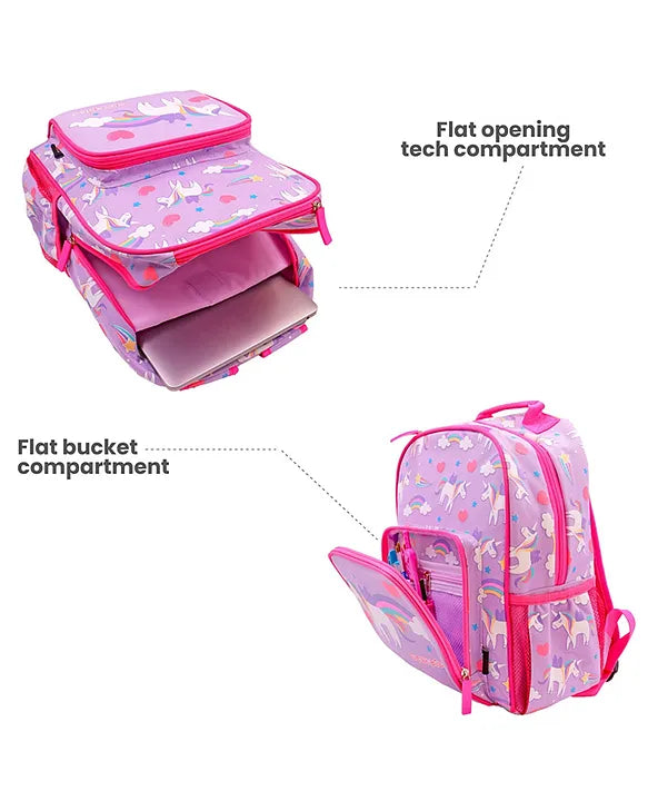 Unicorn Glow in the Dark Bag 14"