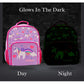 Unicorn Glow in the Dark Bag 14"