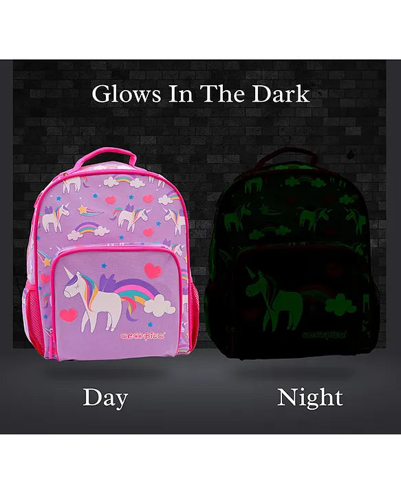 Unicorn Glow in the Dark Bag 14"
