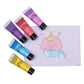 Scoobies Metallic Finger Paints Set of 6 | Sparkly Fun for Little Hands