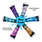 Glitter Finger Paints for Kids Set of 6  | Non-Toxic & Washable  Sensory Finger Paint | Hand painting for Kids