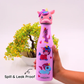Scoobies Unicorn Head Stainless Steel Bottle With Cute Unicorn Cap | Easy to Carry