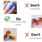 Tint Twirlers: Color-Changing Fidget Balls | Set of 3 Balls | Stress Relief Balls| Perfect Party Favors