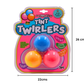 Tint Twirlers: Color-Changing Fidget Balls | Set of 3 Balls | Stress Relief Balls| Perfect Party Favors