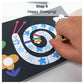Scoobies Stamp Paint Art Set – Mess Free 19 Pieces Creative Activity with Wooden Stamps & Inks