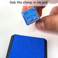 Scoobies Stamp Paint Art Set – Mess Free 19 Pieces Creative Activity with Wooden Stamps & Inks