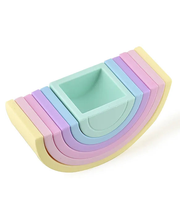 Silicone Stackables - Kid's Chewable Stacking Toy