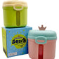 Snack Container - Your On the Go Munching Partner (Pastel Green)