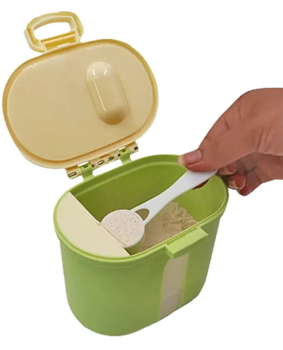 Snack Container - Your On the Go Munching Partner (Pastel Green)