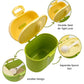 Snack Container - Your On the Go Munching Partner (Pastel Green)