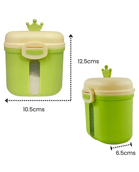 Snack Container - Your On the Go Munching Partner (Pastel Green)