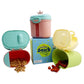 Snack Container - Your On the Go Munching Partner (Pastel Green)