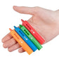 Bath Crayons | Set of 10 Washable Crayons | With Drag Along Push Tab | Multi-surface Compatible