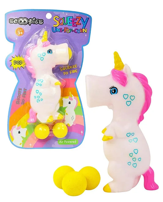 Squeezy Uni-Pop-Corn - A Fun and Magical Popper Toy