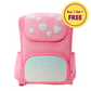 BUY 1 GET 1  FREE - Scoobies Heart to Heart Bag For Miss Hearty – Shimmery Heart Design & Detachable Pony