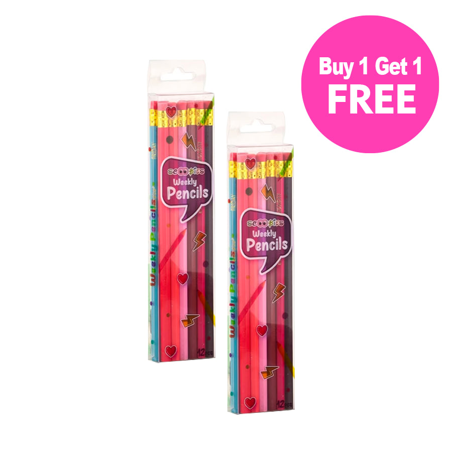 BUY 1 GET 1 FREE,  HB Pencils - Your Daily Writing Aly