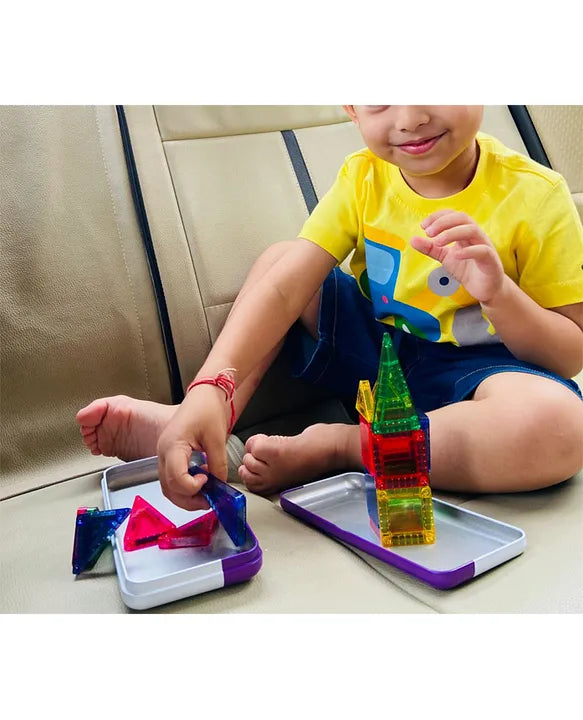 Scoobies Magnano Tiles | Pocket Sized Travel Friendly Magnetic Tiles