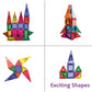Scoobies Magnano Tiles | Pocket Sized Travel Friendly Magnetic Tiles