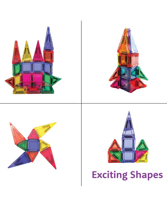 Scoobies Magnano Tiles | Pocket Sized Travel Friendly Magnetic Tiles