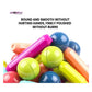 Magnetic Sticks - 34 Pieces Ball & Stick Construction Set | 360 Degree Revolvable | Portable Storage Box | STEM Learning Kit