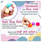 Nano Glow Balls – Mini Multi Color Glow-in-the-Dark Sensory Balls for Kids 3+ | Soft, Stretchy, and Squishy Fun in 2 Variants