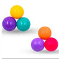 Nano Glow Balls – Mini Multi Color Glow-in-the-Dark Sensory Balls for Kids 3+ | Soft, Stretchy, and Squishy Fun in 2 Variants