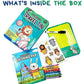 Wild Adventure Travel Tin – On-the-Go Fun & Creativity for Kids 3+ | Screen-Free, Reusable Activity Kit