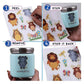 Wild Adventure Travel Tin – On-the-Go Fun & Creativity for Kids 3+ | Screen-Free, Reusable Activity Kit