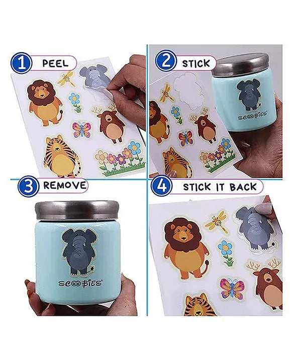 Wild Adventure Travel Tin – On-the-Go Fun & Creativity for Kids 3+ | Screen-Free, Reusable Activity Kit