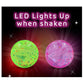 Crystal Ball (Pack of 1) LED Flashing Bouncing Ball , Sensory Play Toy for Kids (3+ Years)