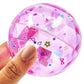 Crystal Ball (Pack of 1) LED Flashing Bouncing Ball , Sensory Play Toy for Kids (3+ Years)