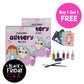 BUY 1 GET 1 FREE,  Glitter Art Set - The Enchanted Forest