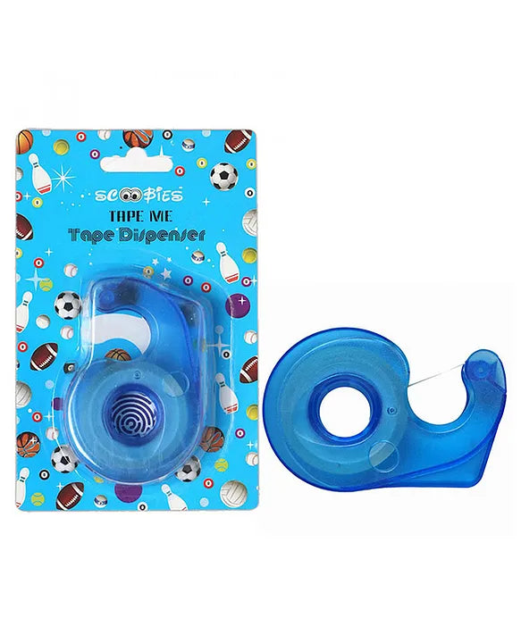 Tape Me Tape Dispenser (Multicolour) | Includes Free Tape |  Auto Manual Cut |  For 1``.5 Cm Width Tape
