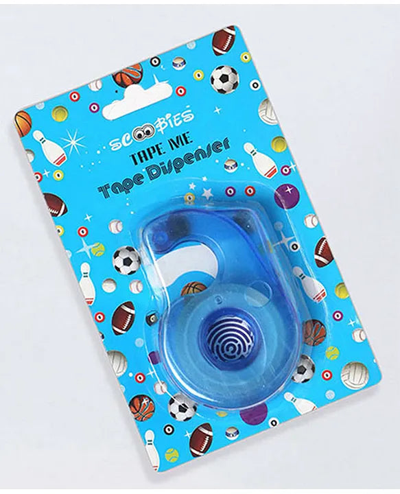Tape Me Tape Dispenser (Multicolour) | Includes Free Tape |  Auto Manual Cut |  For 1``.5 Cm Width Tape