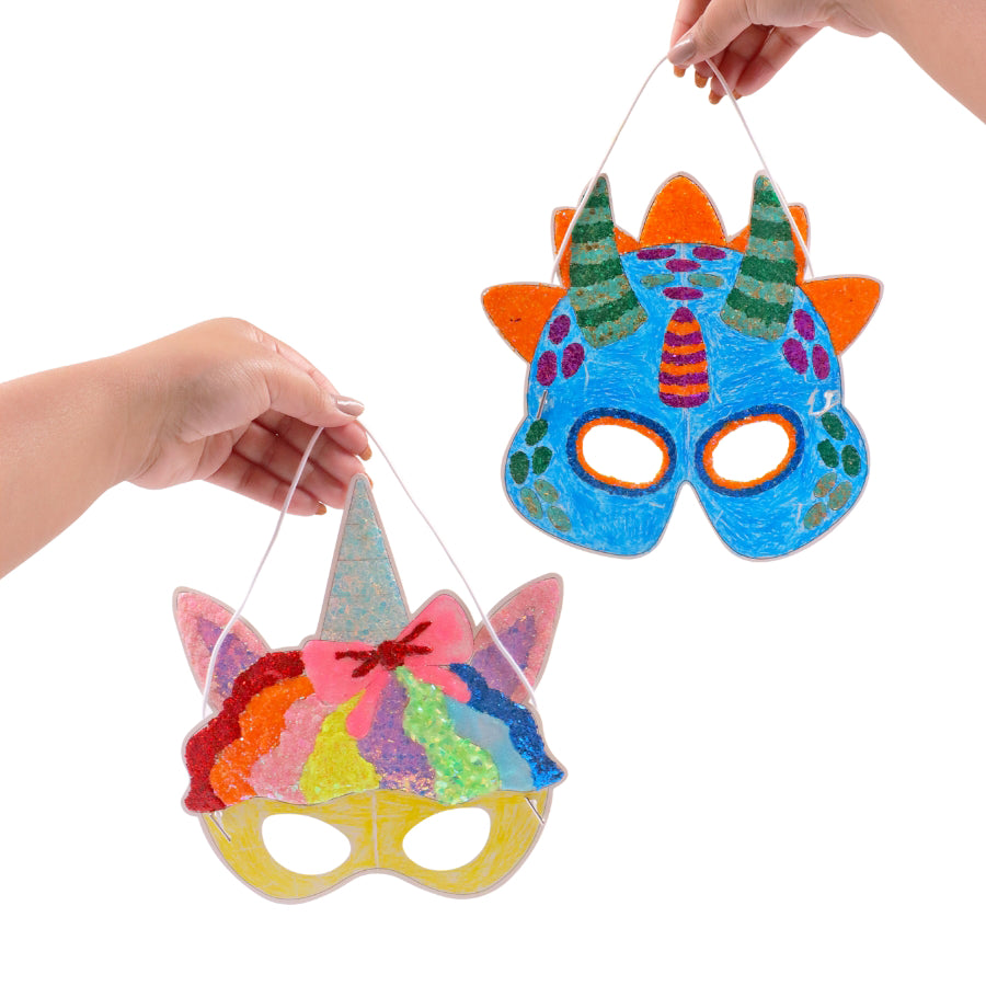 Unicorn and Beast DIY Mask Combo | Scoo Festive Treat