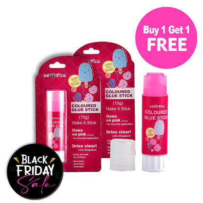 BUY 1 GET 1 FREE , Coloured Glue Stick , in 4 Colors