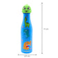 Scoobies Dino Head Stainless Steel Bottle | With Cute Dinosaur Cap | Easy to Carry