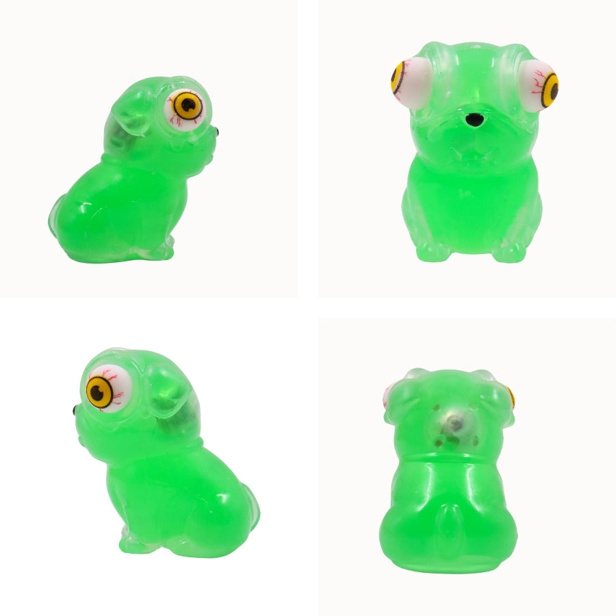 Stick-i-dgets (Green) - Color-Changing Squishy Toy that glows and pops!