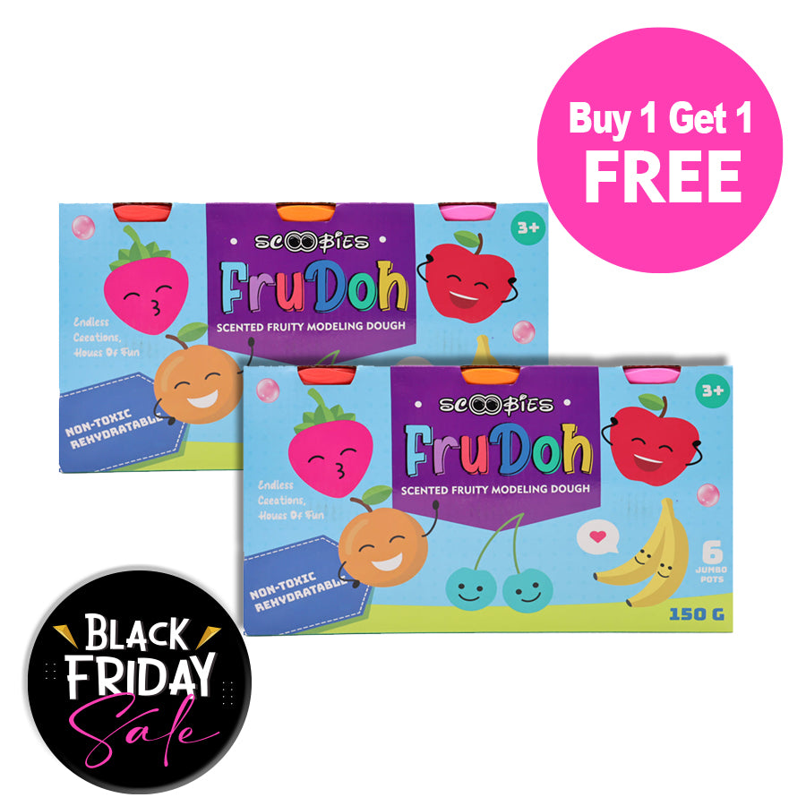 BUY 1 GET 1 FREE,  Frudoh - Scented Rehydratable Modeling Dough for Kids