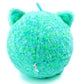 12" Cookie Fluffy Fuzz Ball | Inflatable Plush Toy with Pump | Soft and Bouncy Toy