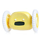 Run N Roll Clock (Multi color) | With Runaway Moving Wheels & Digital Time Display  | Super Loud Alarm for Heavy Sleepers | Quirky Robotic Design