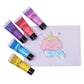 Scoobies Metallic Finger Paints Set of 6 | Sparkly Fun for Little Hands