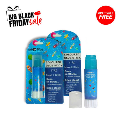 Buy 1 get 1 Free, Coloured Glue Stick , in 4 Colors