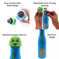 Scoobies Dino Head Stainless Steel Bottle | With Cute Dinosaur Cap | Easy to Carry