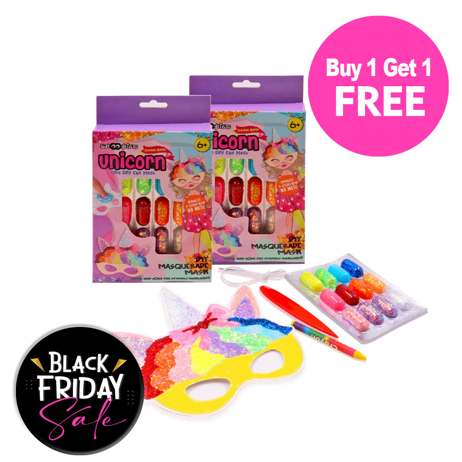 BUY 1 GET 1 FREE,  Clay DIY Eye Mask - THE UNICORN