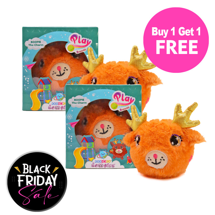 BUY 1 GET 1 FREE,  Boopie Plush Charm Play Buddies