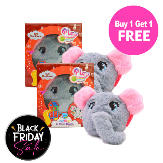 BUY 1 GET 1 FREE,  Elie Plush Charm Play Buddies