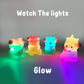 Buy 1 get 1 free Stick-i-dgets (Orange) - Color-Changing Squishy Toy that glows and pops!