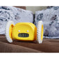 Run N Roll Clock (Multi color) | With Runaway Moving Wheels & Digital Time Display  | Super Loud Alarm for Heavy Sleepers | Quirky Robotic Design