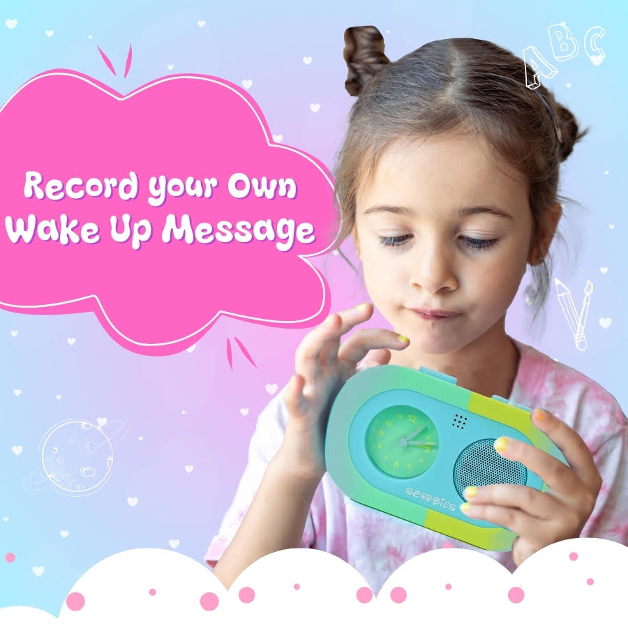 Voice Alarm Clock: For Little Blue Lovers